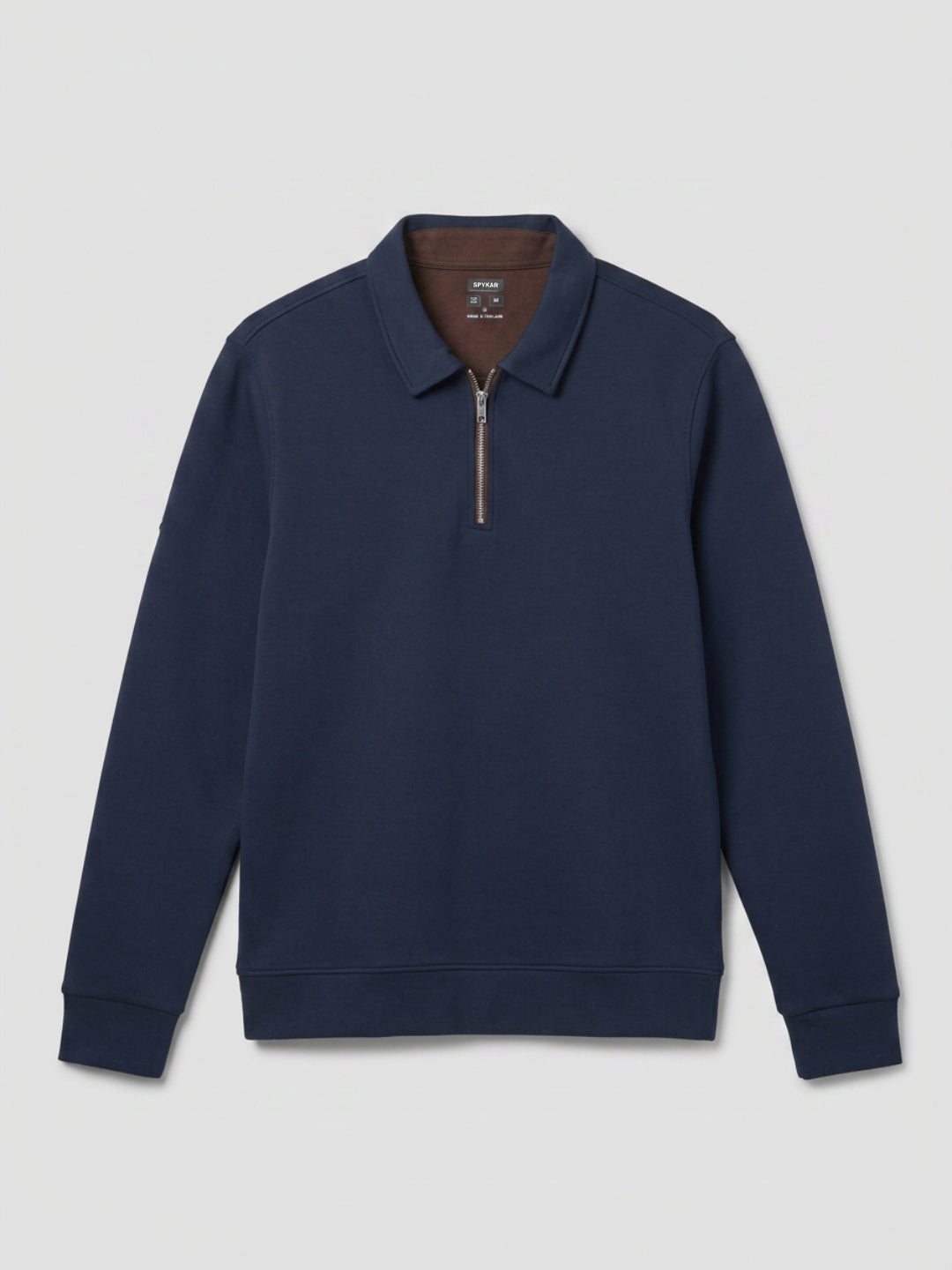 Men Sweatshirt Navy Blue Regular Fit