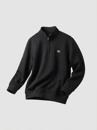 Men Sweatshirt Black Regular Fit