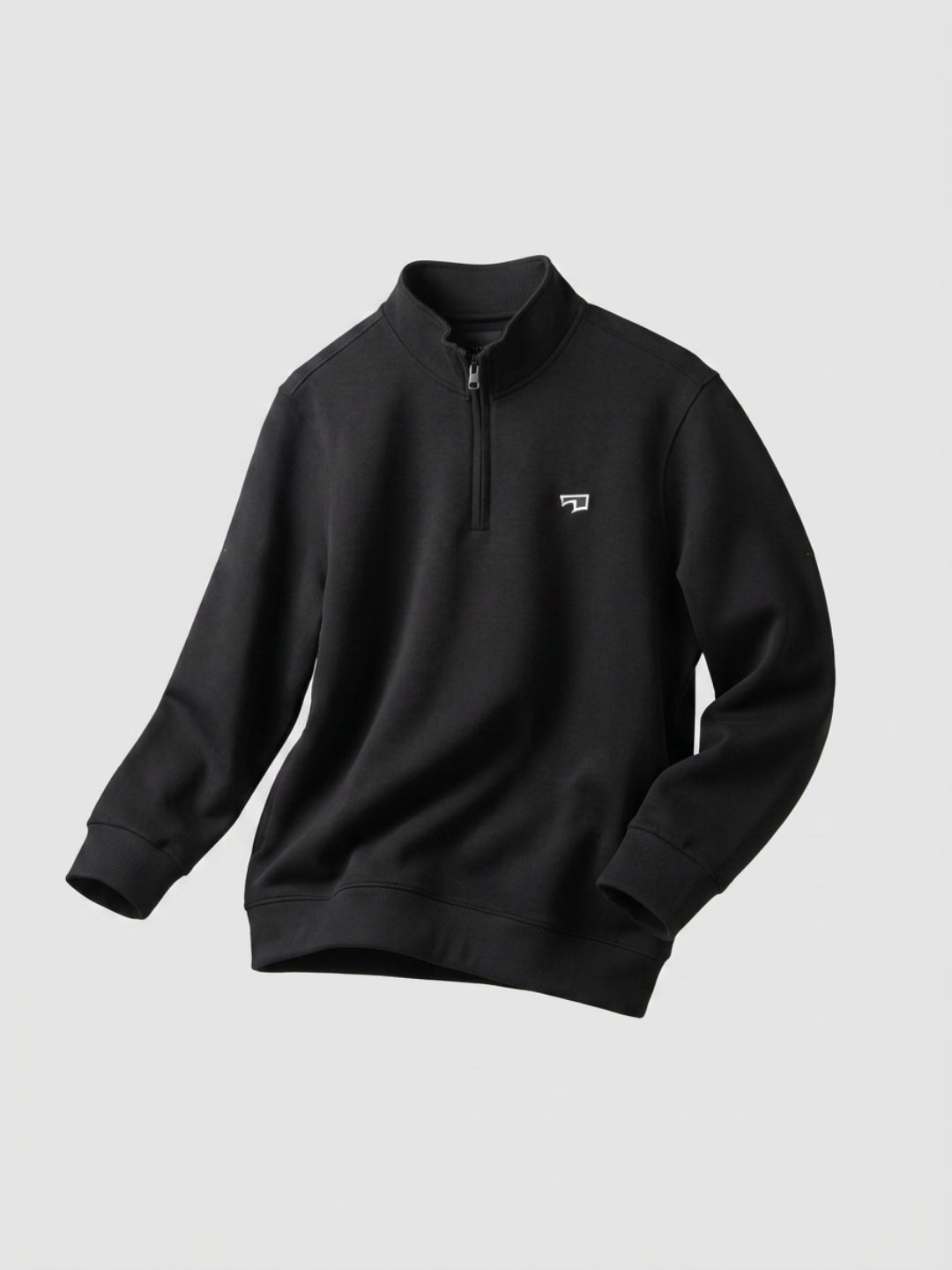 Men Sweatshirt Black Regular Fit