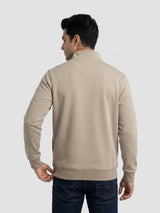 Men Sweatshirt Green Regular Fit