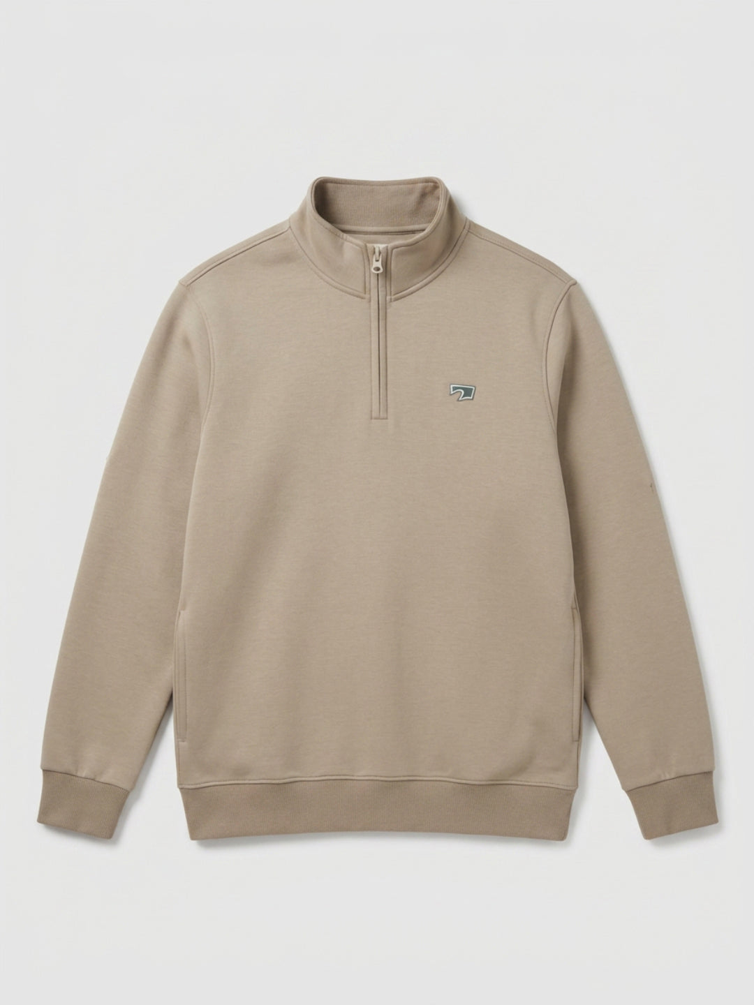 Men Sweatshirt Green Regular Fit