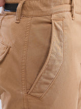 Men Trouser Regular Fit Mid Rise