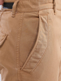 Men Trouser Regular Fit Mid Rise