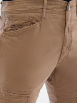 Men Trouser Cargo Fit Mid Rise