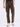 Men Trouser Cargo Fit Olive Green Mid Rise