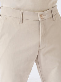 Men New Rico Trouser Regular Fit Khaki Mid Rise