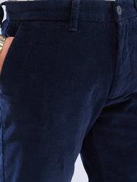 Men Trouser Navy Blue