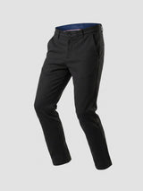 Men Trouser Regular Fit Green Mid Rise