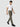 Men Trouser Regular Fit Grey Mid Rise