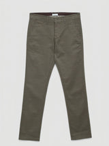 Men Trouser Regular Fit Grey Mid Rise