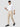 Men Trouser Regular Fit Beige Mid Rise