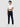 Men Trouser Regular Fit Navy Blue Mid Rise