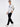 Men Cargo Jogger Fit Black Mid Rise