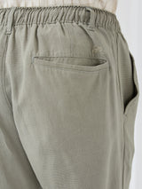Men Trouser Relaxed Fit Olive Mid Rise