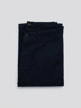 Men Trouser Relaxed Fit Jet Black Mid Rise