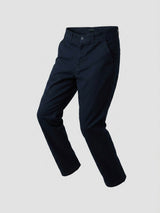 Men Trouser Relaxed Fit Jet Black Mid Rise