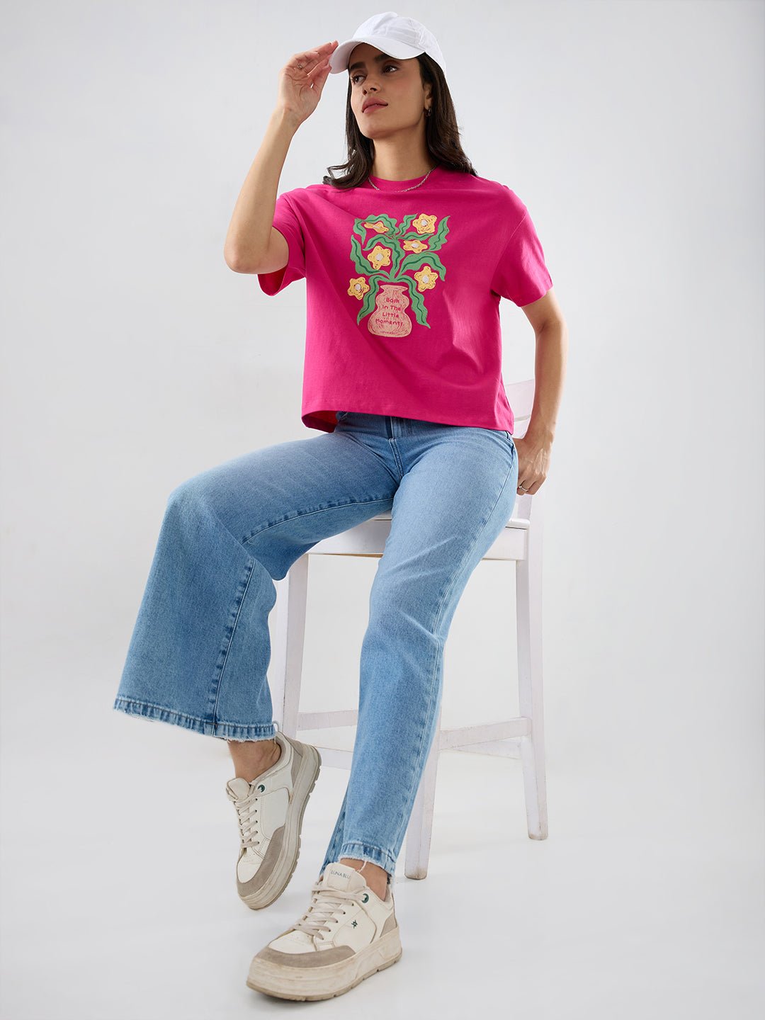 Women Bella-Wide Jeans Wide Leg Light Blue High Rise