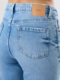Women Bella-Wide Jeans Wide Leg Light Blue High Rise