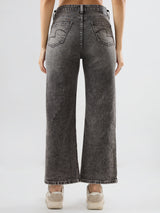 Women Bella-Wide Jeans Wide Leg Grey High Rise