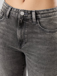Women Bella-Wide Jeans Wide Leg Grey High Rise