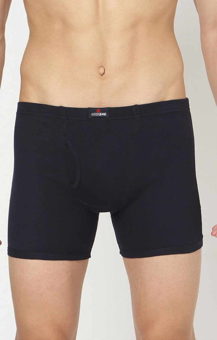 Underjeans by Spykar Men Premium Navy Trunk