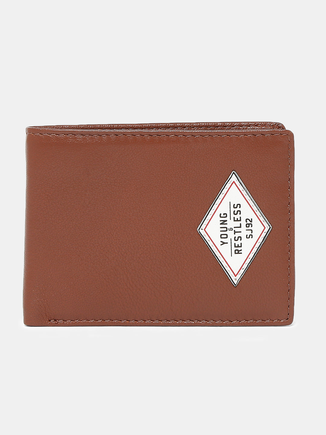 Spykar Men Tan Leather Wallet