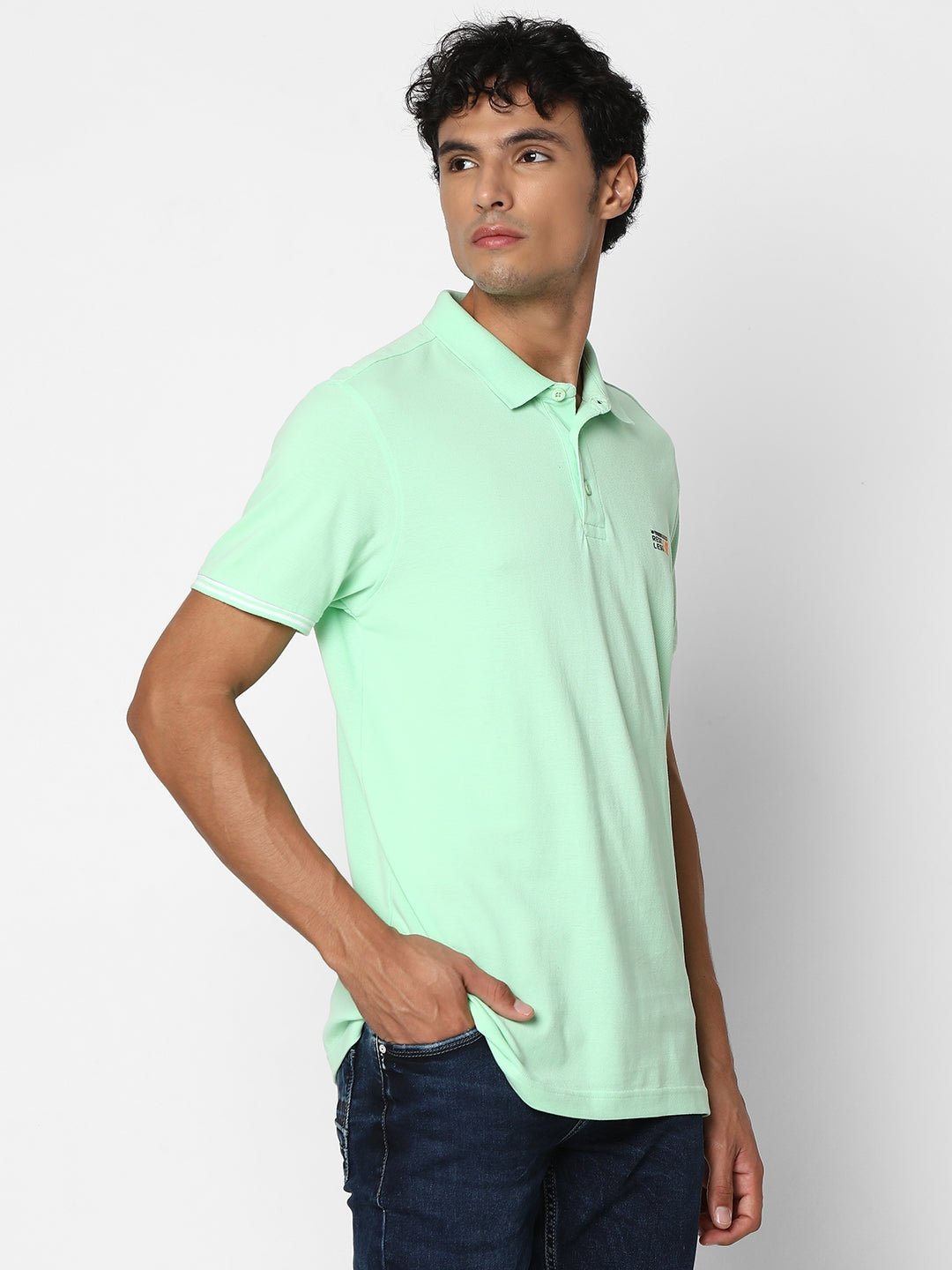 Mens mint polo shirt best sale