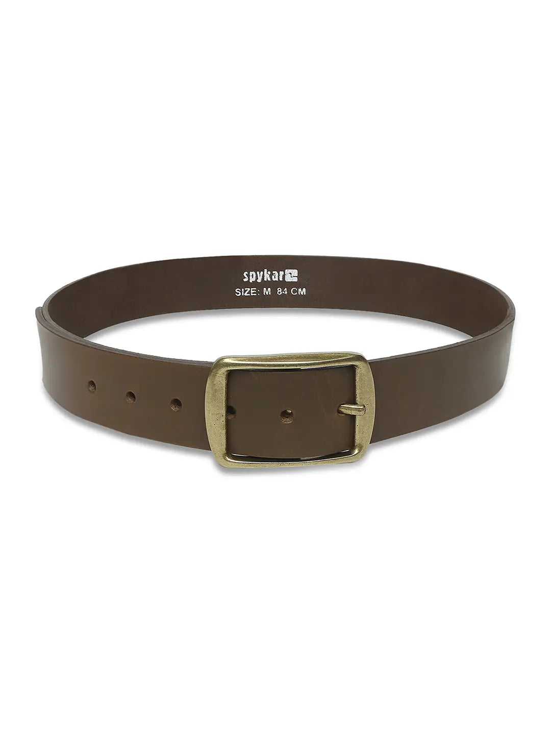 Spykar Men Brown Leather Belt