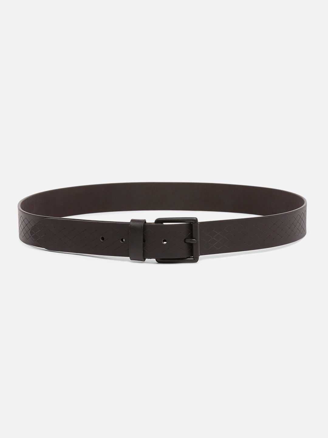 Spykar Men Black Leather Belt