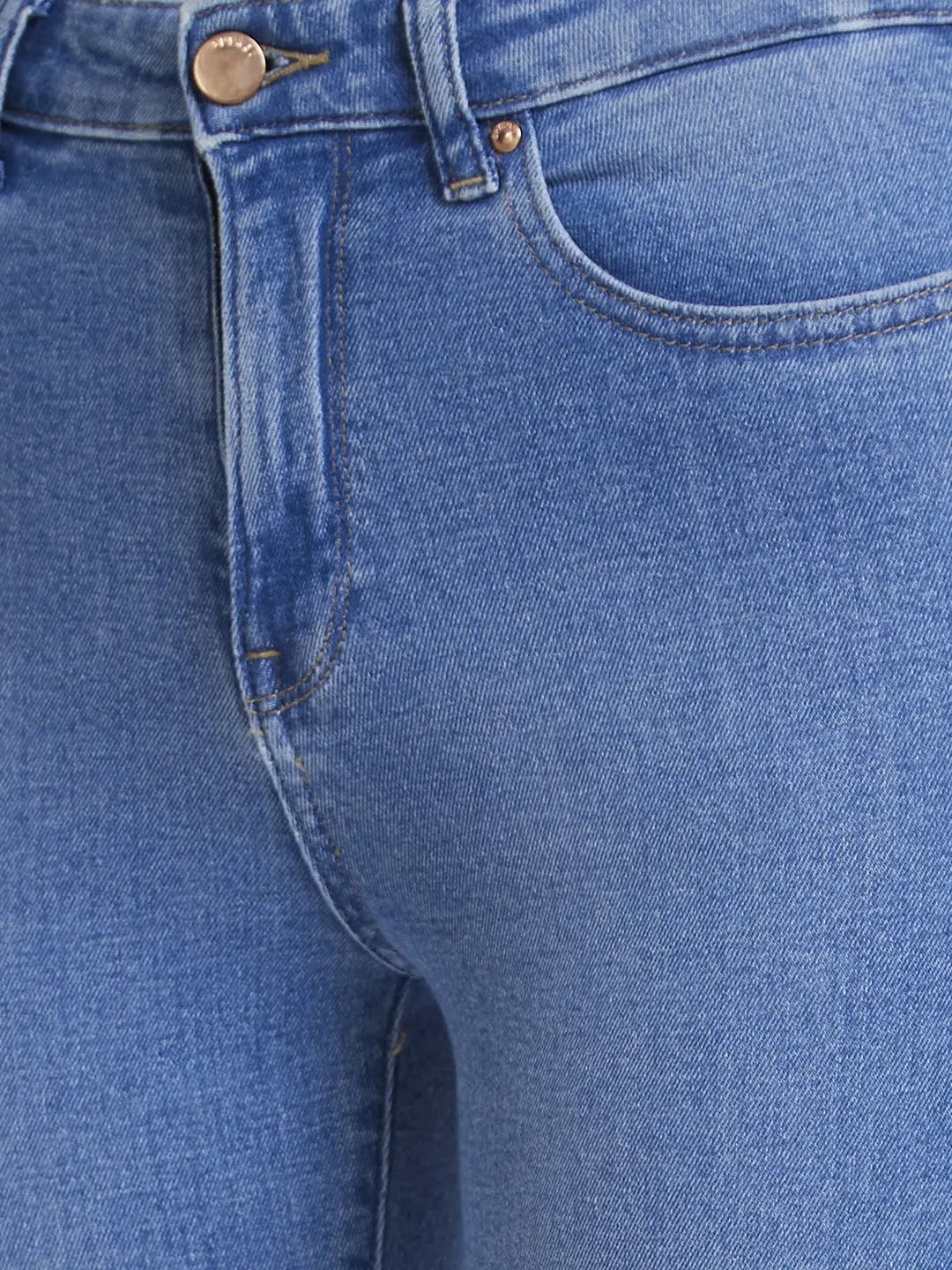 Women Amora Jeans Mom Fit Light Blue Mid Rise