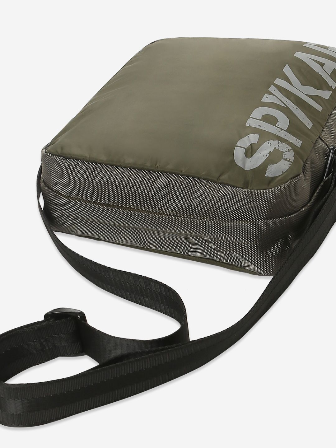 Spykar Olive Messenger Bag