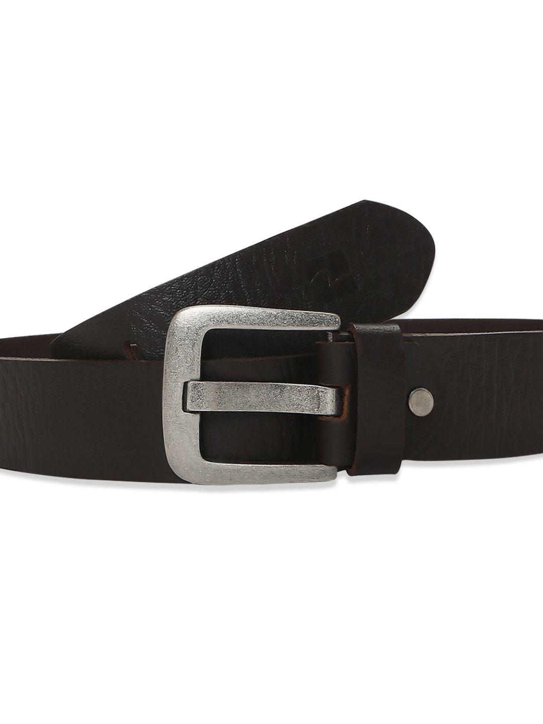 SPYKAR Men Brown Leather Belt