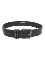 Spykar Men Black Leather Belt