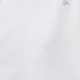 Men T-Shirt Textured White Regular Fit