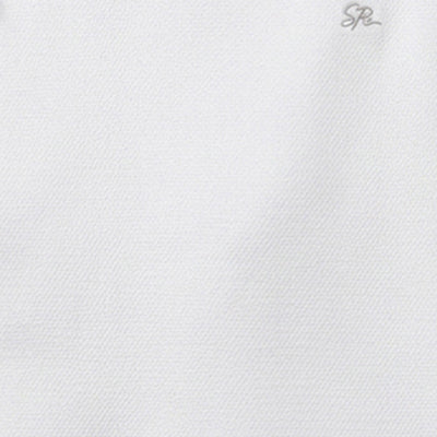 Men T-Shirt Textured White Regular Fit