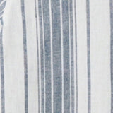 Men Shirt Stripe Navy Blue Regular Fit
