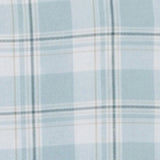 Men Shirt Check Ice Blue Regular Fit