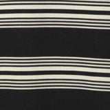 Men T-Shirt Stripe Black Regular Fit