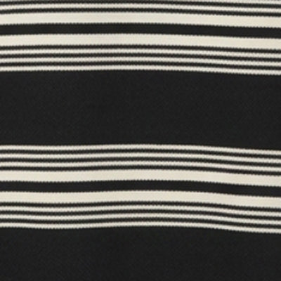 Men T-Shirt Stripe Black Regular Fit