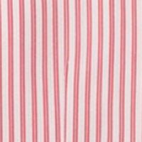 Women Shirt Stripe Red Regular Fit