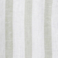 Men Shirt Stripe Green Regular Fit