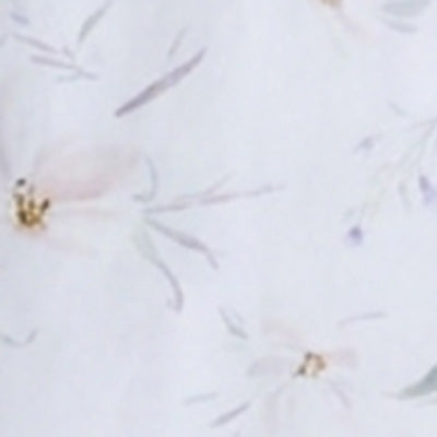 Men Shirt Print White Regular Fit