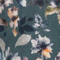 Men Shirt Print Green Regular Fit