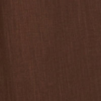 Women Trouser Straight Fit Brown High Rise