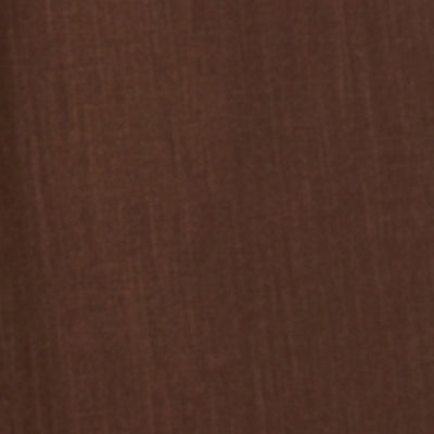 Women Trouser Straight Fit Brown High Rise