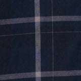 Men Shirt Check Navy Blue Regular Fit