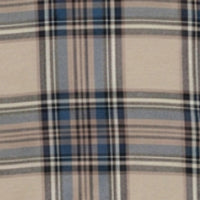 Men Shirt Check Teal Blue Regular Fit