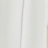 Women Trouser Straight Fit Off-White High Rise