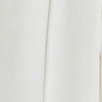 Women Trouser Straight Fit Off-White High Rise