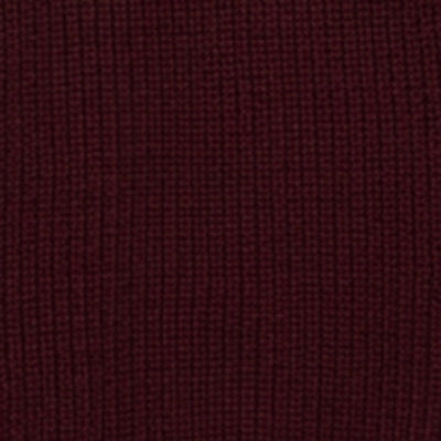 Men Sweater Solid Red Regular Fit